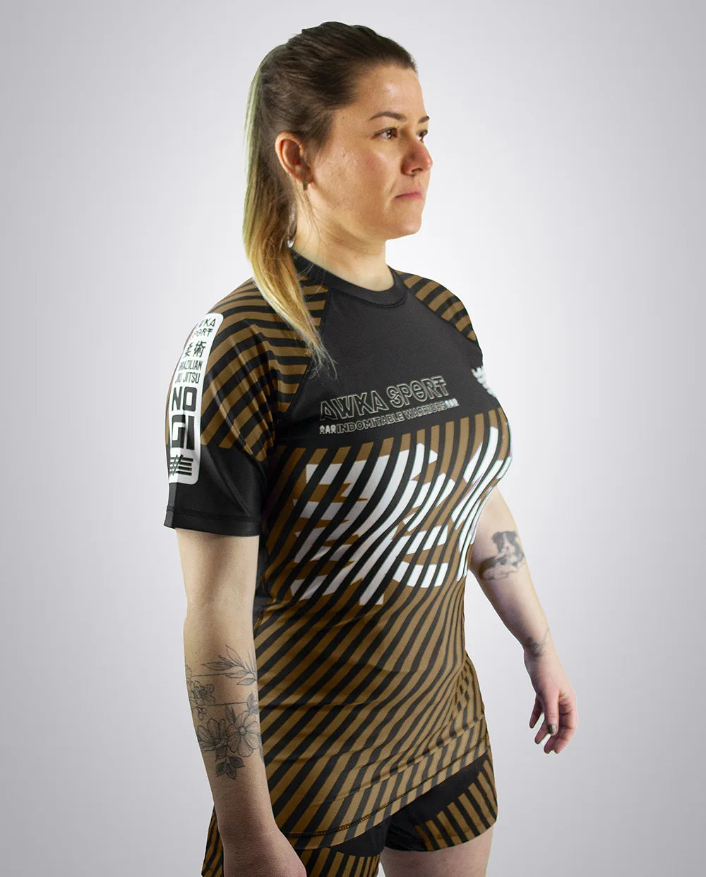 Rashguard Nogi Awkasport Manga Corta