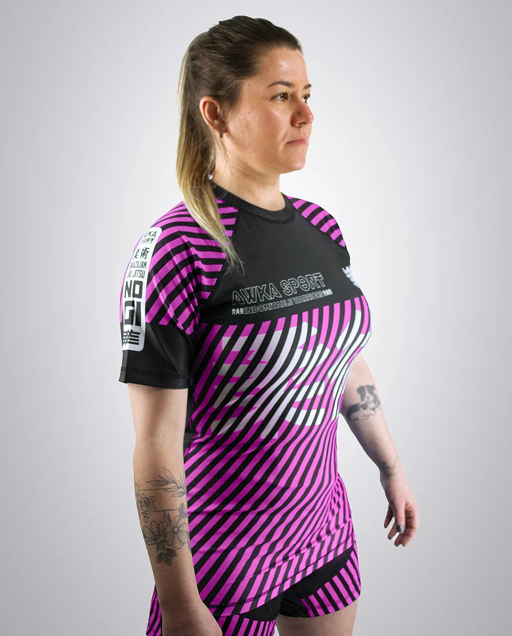 Rashguard Nogi Awkasport Manga Corta